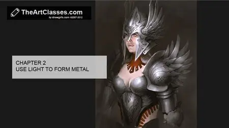 iDRAWGiRLS - Painting Metal I - Learn To Paint Metal Armor In Detail