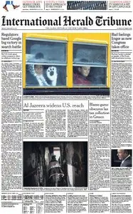 International Herald Tribune from Friday, 04. January 2013