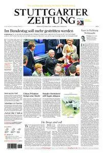 Stuttgarter Zeitung Kreisausgabe Rems-Murr - 25. Oktober 2017