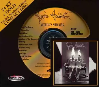 Jane's Addiction - Nothing's Shocking (1988) [2012 Audio Fidelity HDCD] **REPOST - NEW RIP + NEW SCANS**