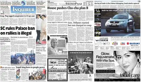 Philippine Daily Inquirer – April 26, 2006