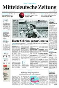 Mitteldeutsche Zeitung Bernburger Kurier – 26. November 2020