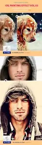 GraphicRiver Oil Painting Effect Vol.04