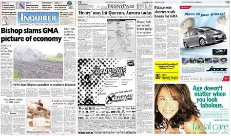 Philippine Daily Inquirer – July 31, 2006