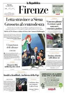 la Repubblica Firenze - 5 Ottobre 2021