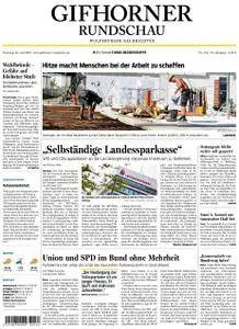 Gifhorner Rundschau - Wolfsburger Nachrichten - 28. Juli 2018