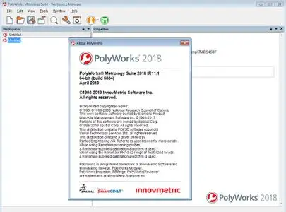 InnovMetric PolyWorks Metrology Suite 2018 IR11.1