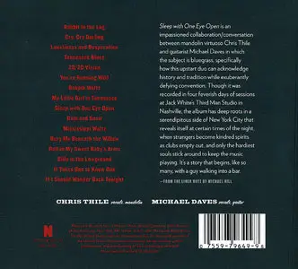 Chris Thile & Michael Daves - Sleep with One Eye Open (2011) {Nonesuch}