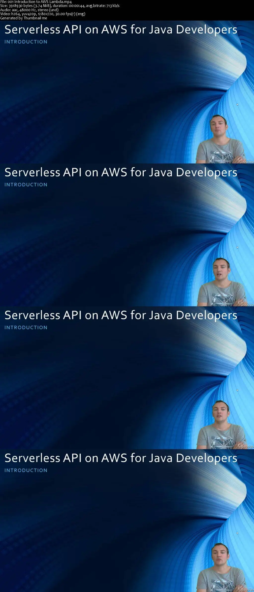 Building a Serverless AWS lambda API on AWS in java