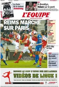 L'Equipe Edition du Samedi 20 Octobre 2012