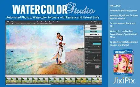 Jixipix Watercolor Studio 1.1.0 (x64) Portable