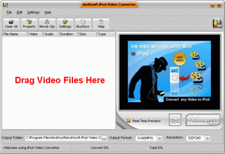 DvdXsoft iPod Video Converter 1.36