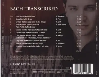 Alessio Bax - Bach Transcribed (2009)