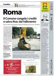 la Repubblica Roma - 28 Luglio 2018