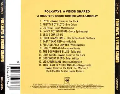 VA - Folkways: A Vision Shared - A Tribute To Woody Guthrie & Leadbelly (1988) {Columbia}