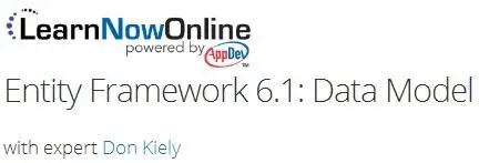 LearnNowOnline - Entity Framework 6.1: Data Model