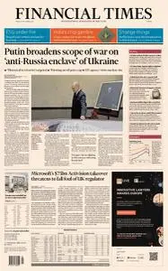 Financial Times Europe - September 2, 2022