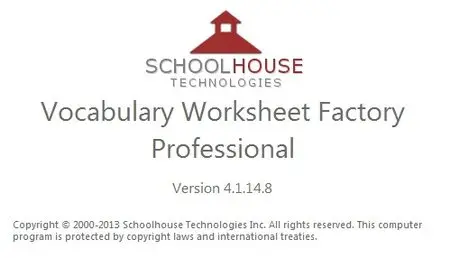 Schoolhouse Technologies Vocabulary Worksheet Factory 4.1.14.8