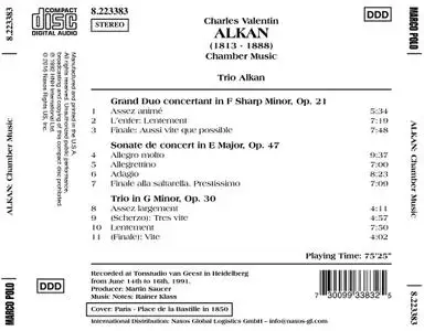 Trio Alkan - Charles-Valentin Alkan: Chamber Music (2016)
