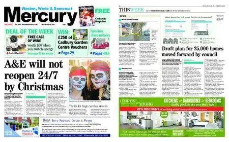 Weston, Worle & Somerset Mercury – November 16, 2017