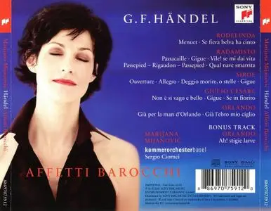 Marijana Mijanovic, Sergio Ciomei, Basel Chamber Orchestra - Handel: Affetti Barocchi (2007)