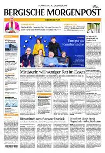 Bergische Morgenpost – 20. Dezember 2018