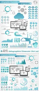 Vectors - Infographics Elements (Set 34)