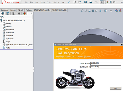 SolidWorks 2016 SP0.0