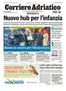 Corriere Adriatico Macerata - 12 Marzo 2024