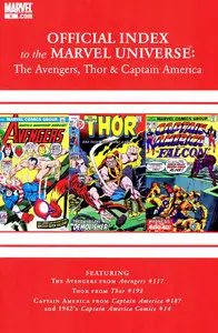 Avengers, Thor & Captain America – Official Index to the Marvel Universe #4 