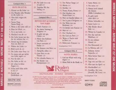 Mireille Mathieu - Meine Welt ist die Musik (3CD) (2007)