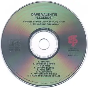 Dave Valentin - Legends (1978) {(GRP 9519}