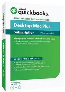 Intuit QuickBooks Mac Plus 2024 v23.0.2 R3.2 macOS