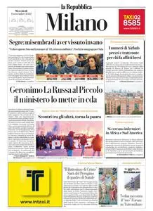 la Repubblica Milano - 8 Novembre 2023