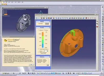 Geometric GeomCaliper 2.4 SP8(SP6) for Creo/Сatia
