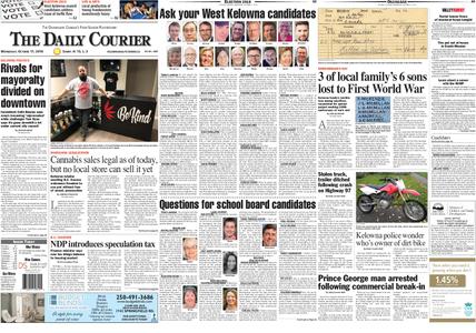 Kelowna Daily Courier – October 17, 2018