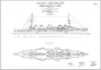 Marine Nationale - JULES MICHELET 1905