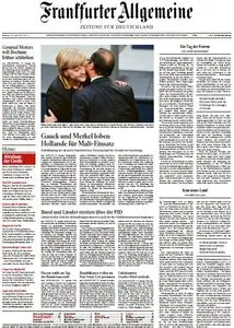Frankfurter Allgemeine Zeitung vom Mittwoch, 23. Januar 2013