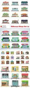 Vectors - Different Shops Set 13