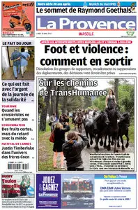 La Provence, Marseille - Lundi 20 Mai 2013