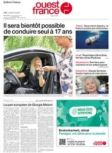 Ouest-France Édition France – 21 juin 2023