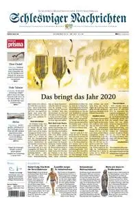 Schleswiger Nachrichten - 31. Dezember 2019