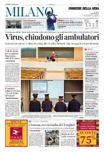 Corriere della Sera Milano – 06 marzo 2020