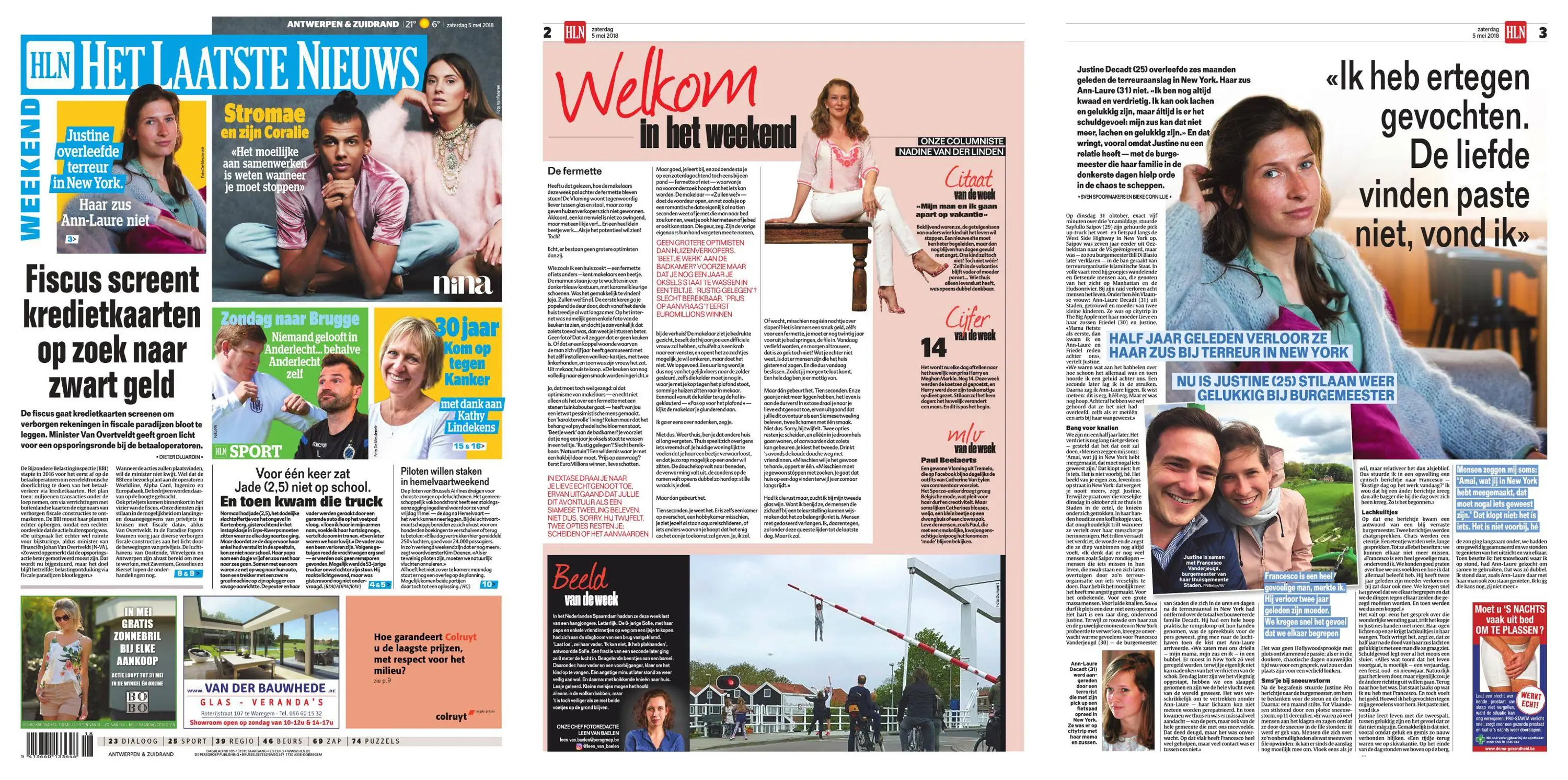 Het Laatste Nieuws Antwerpen-Zuidrand – 05 mei 2018