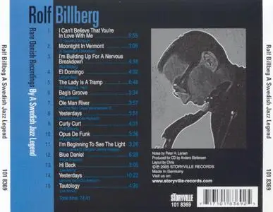 Rolf Billberg - Rare Danish Recordings by a Swedish Jazz Legend (2005)