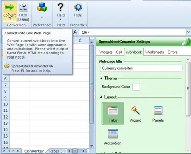 SpreadsheetConverter 10.6.8300 Final / 11.4.10058 Beta