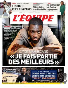 L’equipe du Mardi 11 Novembre 2025