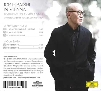 Wiener Symphoniker, Antoine Tamestit - Joe Hisaishi in Vienna: Symphony No.2; Viola Saga (2024)