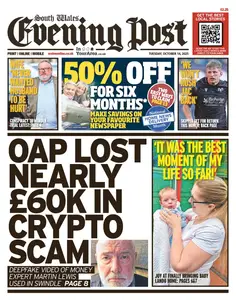 South Wales Evening Post - 14 October 2025