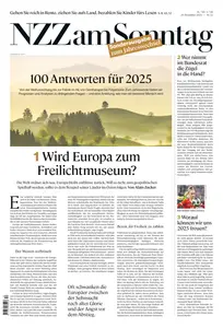 NZZ am Sonntag  - 29 December 2024